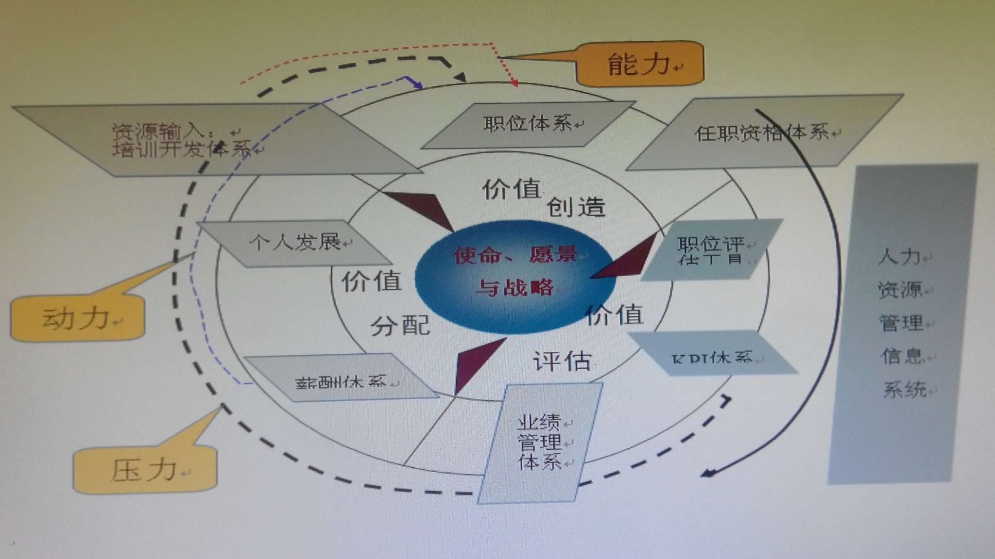 人力资源管理体系模型